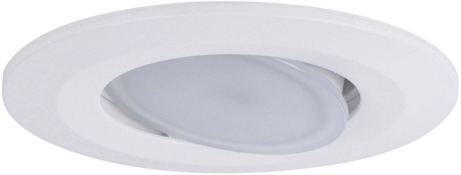 Kreisförmige weiße Deckenleuchte mit schlichtem Design, geeignet für moderne Innenräume.