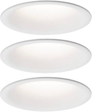 Paulmann  LED-Bad-Einbauleuchte 3er Set    18.9 W