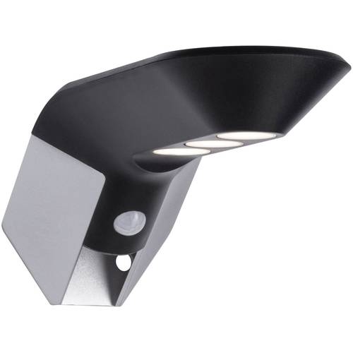 Paulmann 94250 Soley Solar-Außenwandleuchte mit Bewegungsmelder EEK: A (A - G) 1.22 W Warmweiß Anthrazit