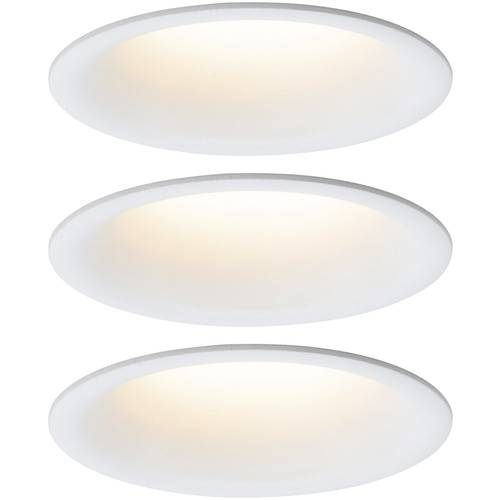 Thumbnail - Paulmann LED-Bad-Einbauleuchte 3er Set 18 W