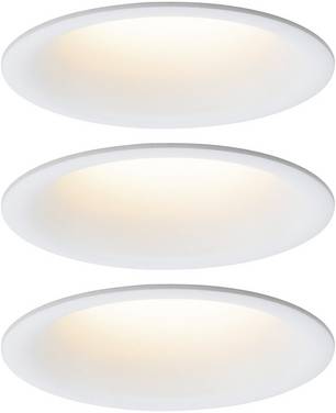 Paulmann LED-Bad-Einbauleuchte 3er Set 18 W