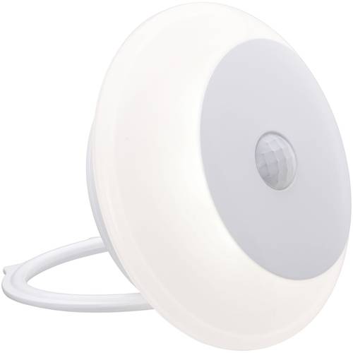 Paulmann Viby 92492 LED-Nachtlicht mit Bewegungsmelder Rund LED Warmweiß Weiß