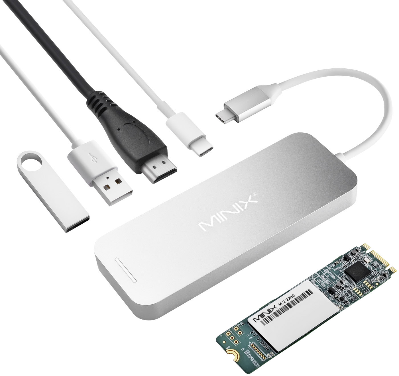 Minix Notebook Dockingstation Grau Passend Fur Marke Apple Macbook Macbook Air Macbook Pro Inkl Ladefunktion Inkl Kaufen