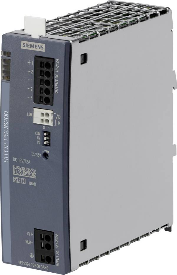 Siemens 6EP33247SB003AX0 Netzteil / Stromversorgung  12 V 12 A 144 W Anzahl Ausgänge:1 x  Inhalt 1 St.