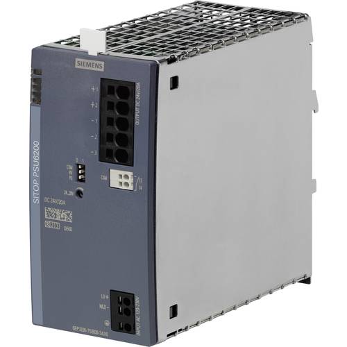 Thumbnail - Siemens 6EP33367SB003AX0 Netzteil / Stromversorgung 24 V 20 A 480 W Anzahl Ausgänge:1 x Inhalt 1 St.