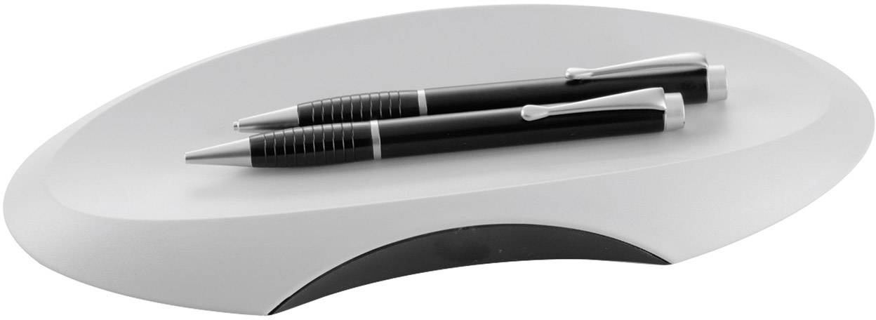 Stiftschale Delta lichtgrau/schwarz-1