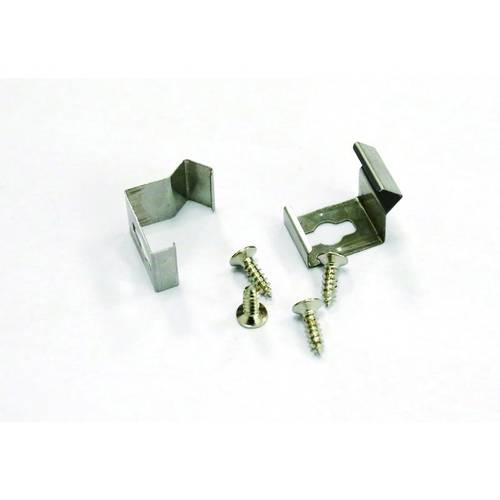 LEDmaxx LCV13 LEDconnect Befestigungsclips (90°) 2er Set Edelstahl