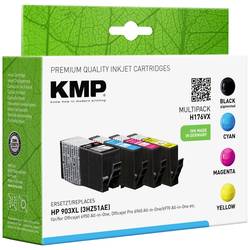 Image of KMP Tinte ersetzt HP 903XL Kompatibel Kombi-Pack Schwarz, Cyan, Magenta, Gelb H176VX 1756,0005