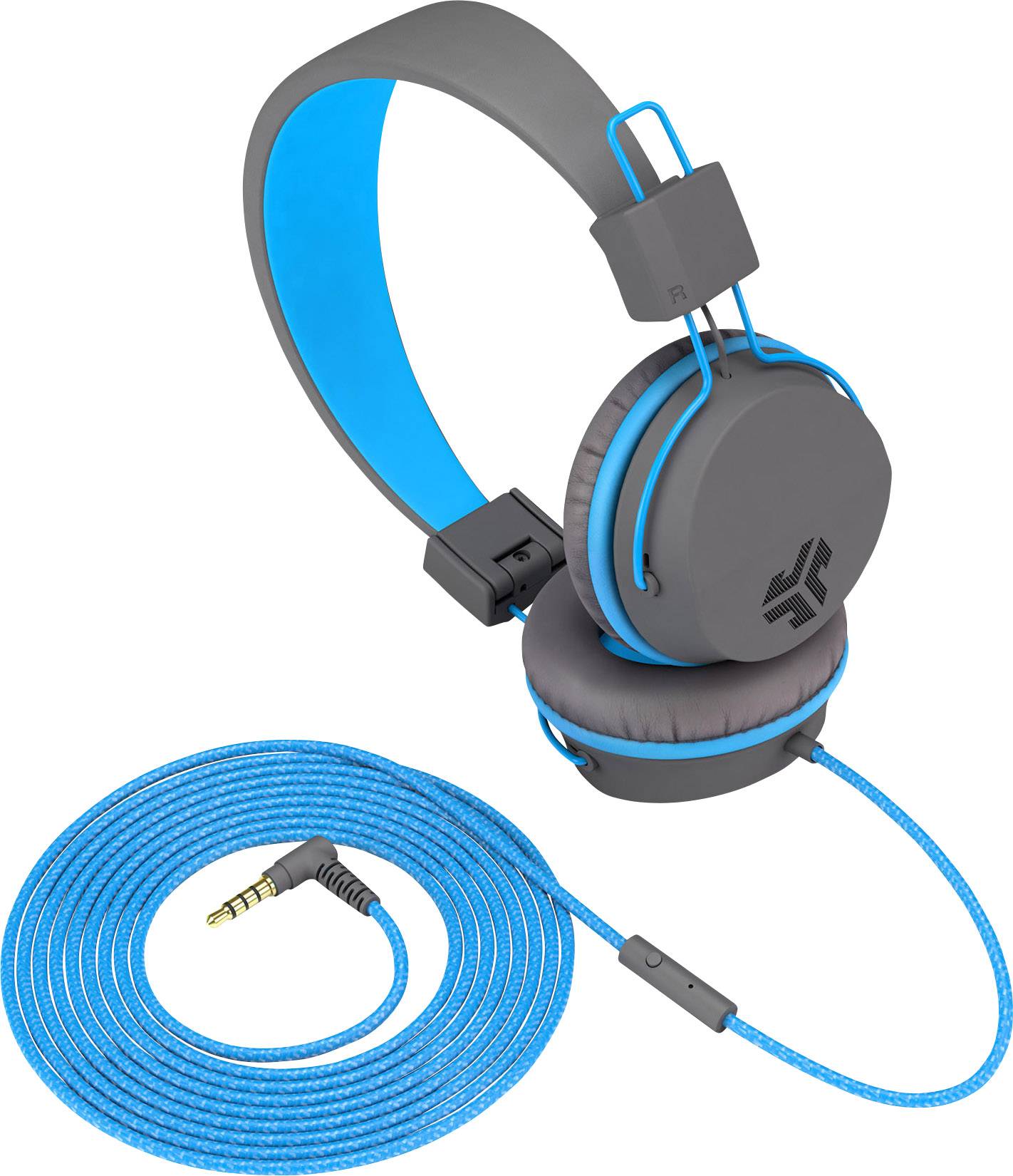JBuddies Studio Kids Blue - Over-ear headphones Microphone-1