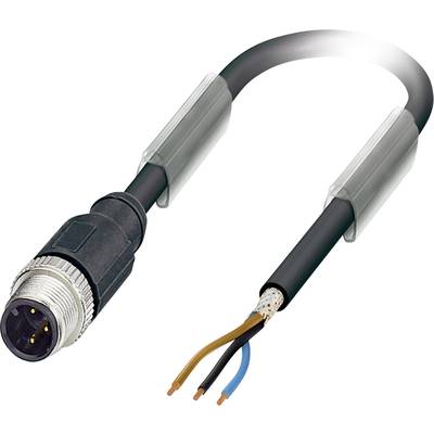 LAPP 22260453 Sensor-/Aktor-Datensteckverbinder, konfektioniert M12 Stecker 2.00 m Polzahl Sensoren: 3 1 St. Piece-0