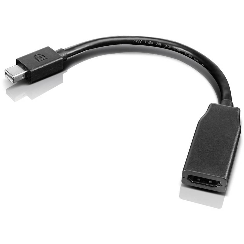 Lenovo 0.2m, mini DisplayPort M-HDMI FM, 40g, black (0B47089)