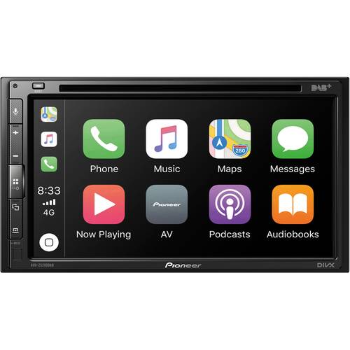 Pioneer AVH-Z5200DAB Doppel-DIN Moniceiver DAB+ Tuner, Bluetooth®-Freisprecheinrichtung, Anschluss für Rückfahrkamera