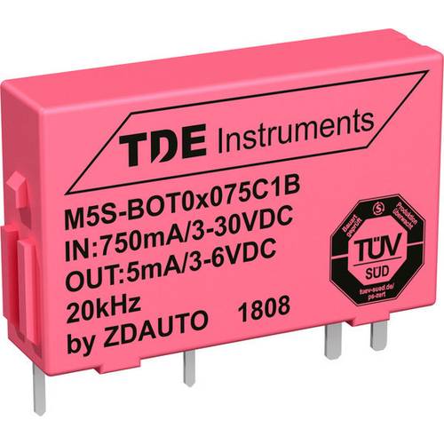 I/O Modul BOT03750D1 Anschluss: Lötpins · Schaltspannung (max.): 30 V/DC · Schaltstrom (max.): 750 mA · Versorgungsspann...