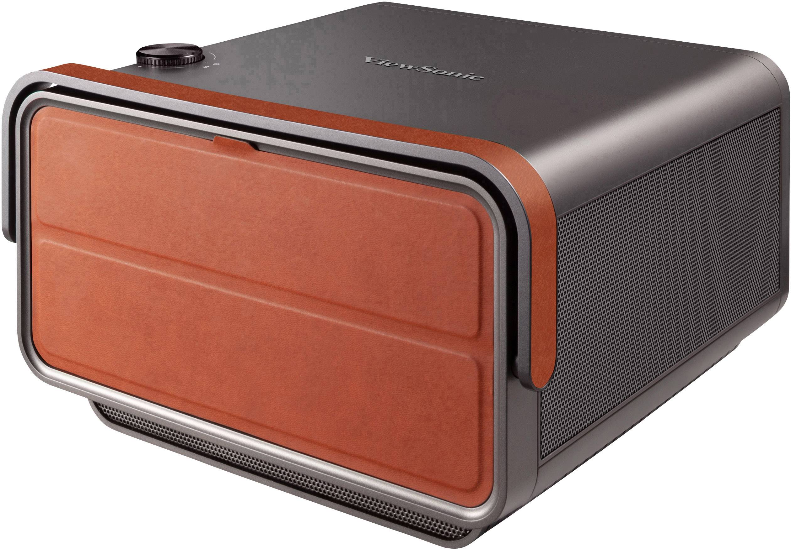 Viewsonic Beamer X10-4K LED 2400 lm 3840 x 2160 UHD 4K automatische Trapezkorrektur, Integrierter Lautsprecher, Kurzdist-6