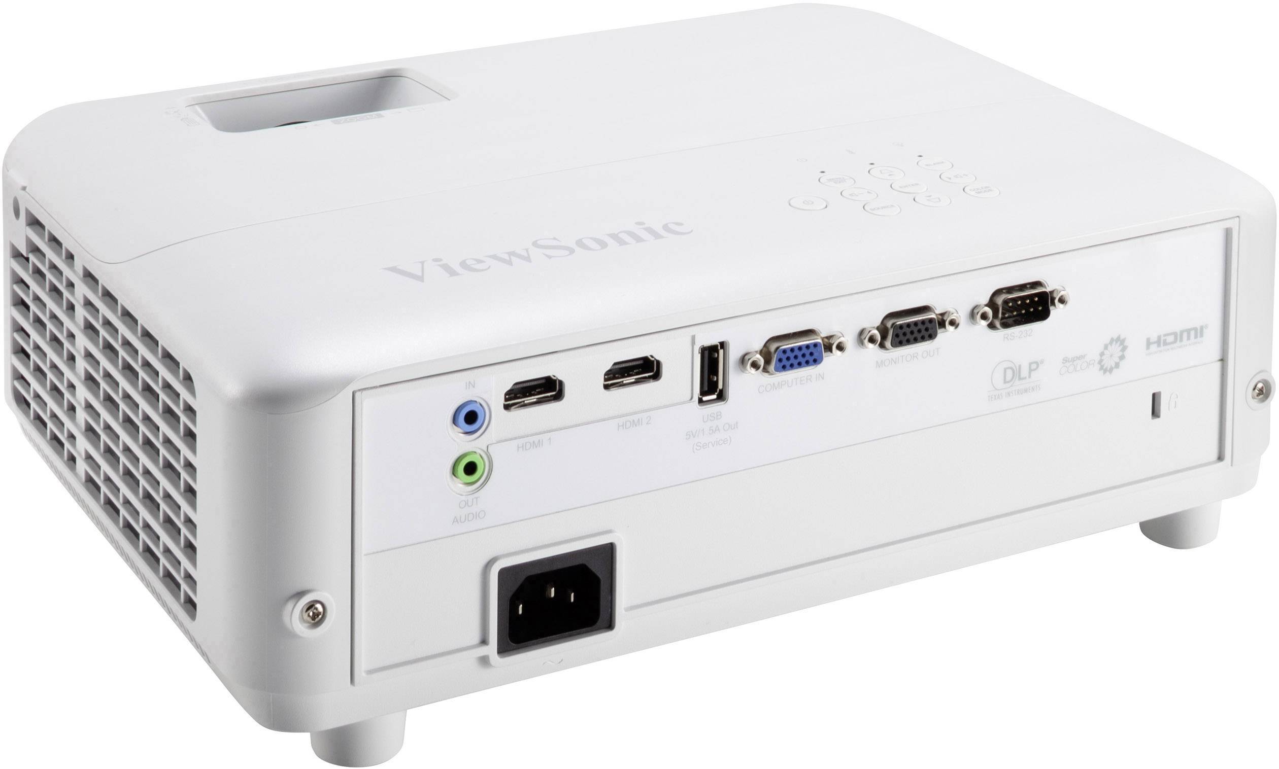 Viewsonic Beamer PX701HD DC3 3500 lm 1920 x 1080 Full HD automatische Trapezkorrektur, mit Fernbedienung, Integrierter L-5