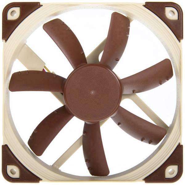 Noctua NF-S12A ULN PC-Gehäuse-Lüfter Braun, Beige (B x H x T) 120 x 120 x 25 mm