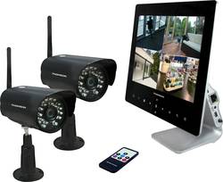 ABUS OneLook PPDF16000 Funk-Überwachungskamera-Set 4-Kanal mit 1 Kamera  1920 x 1080 Pixel 2.4GHz versandkostenfrei