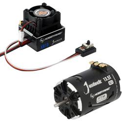 Střídavý (brushless) motor a regulátor otáček, sada pro RC modely Hobbywing Xerun Justock G2.1 10,5 Turns 2800 KV, 1:10, 1:12