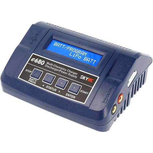 SKYRC e680 Modellbau-Multifunktionsladegerät 8 A LiPo, LiFePO, LiIon, LiHV, NiMH, NiCd, Blei