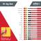 '19-tlg Set' von Wiha mit isolierten Schraubendreher-Bits. Größen reichen von SL 2,5 mm bis T20. Einfacher Wechsel durch Schiebemechanismus.