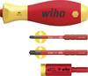 Wiha Drehmoment Set easyTorque Adapter electric 0,8 Nm mit slimVario® Halter und slimBits SL/PZ 4-tlg. (41476)