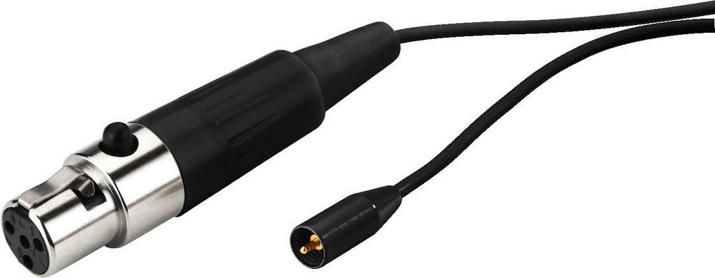 JTS 801C4/B XLR Verbindungskabel 1.50 m Schwarz