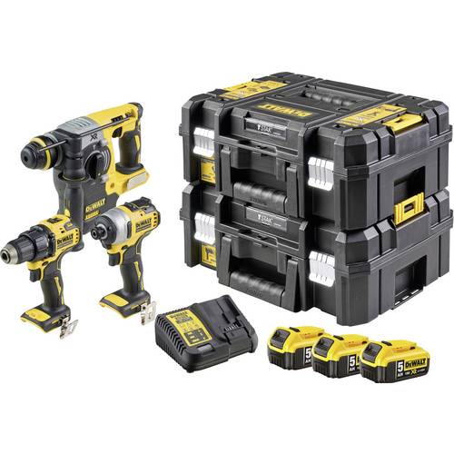 Thumbnail - DEWALT DCK377P3T DCK377P3T-QW Akku-Bohrschrauber, Akku-Schlagschrauber, Akku-Kombihammer