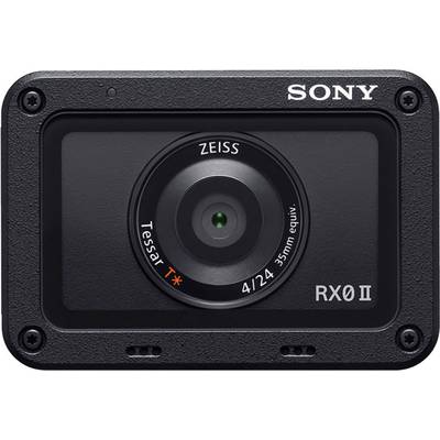 Sony DSC-RX0M2G Digitalkamera 15.3 Megapixel  Schwarz  4K-Video, Bluetooth, Spritzwassergeschützt, Staubgeschützt, Stoßf