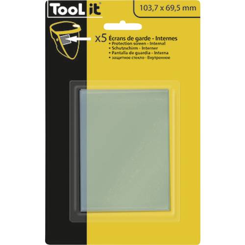 Toolit 043695 Ersatzscheiben für Schweißerschutzhelm