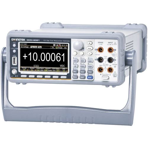 GW Instek GDM-9061GP Tisch-Multimeter kalibriert (ISO) digital Anzeige (Counts): 1200000
