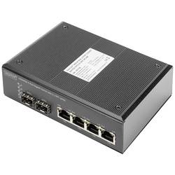 Image of Digitus DN-651106 Industrieswitch unmanaged Anzahl Ethernet Ports 4 2 LAN-Übertragungsrate 10 / 100 / 1000 MBit/s