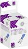 TRU COMPONENTS T1904C041 Flachsteckhülsen-Sortiment Steckbreite: 2.80 mm Steckdicke: 0.80 mm 180 ° Teilisoliert Blau 25 St.