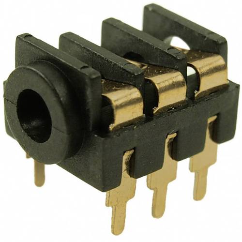 Cliff FCR1295G Klinken-Steckverbinder 3.5 mm Buchse, Einbau horizontal Polzahl: 3 Stereo 1 St.