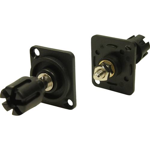 Thumbnail - Cliff CP303010 Lautsprecher-Steckverbinder Schwarz, Schwarz 1 St.