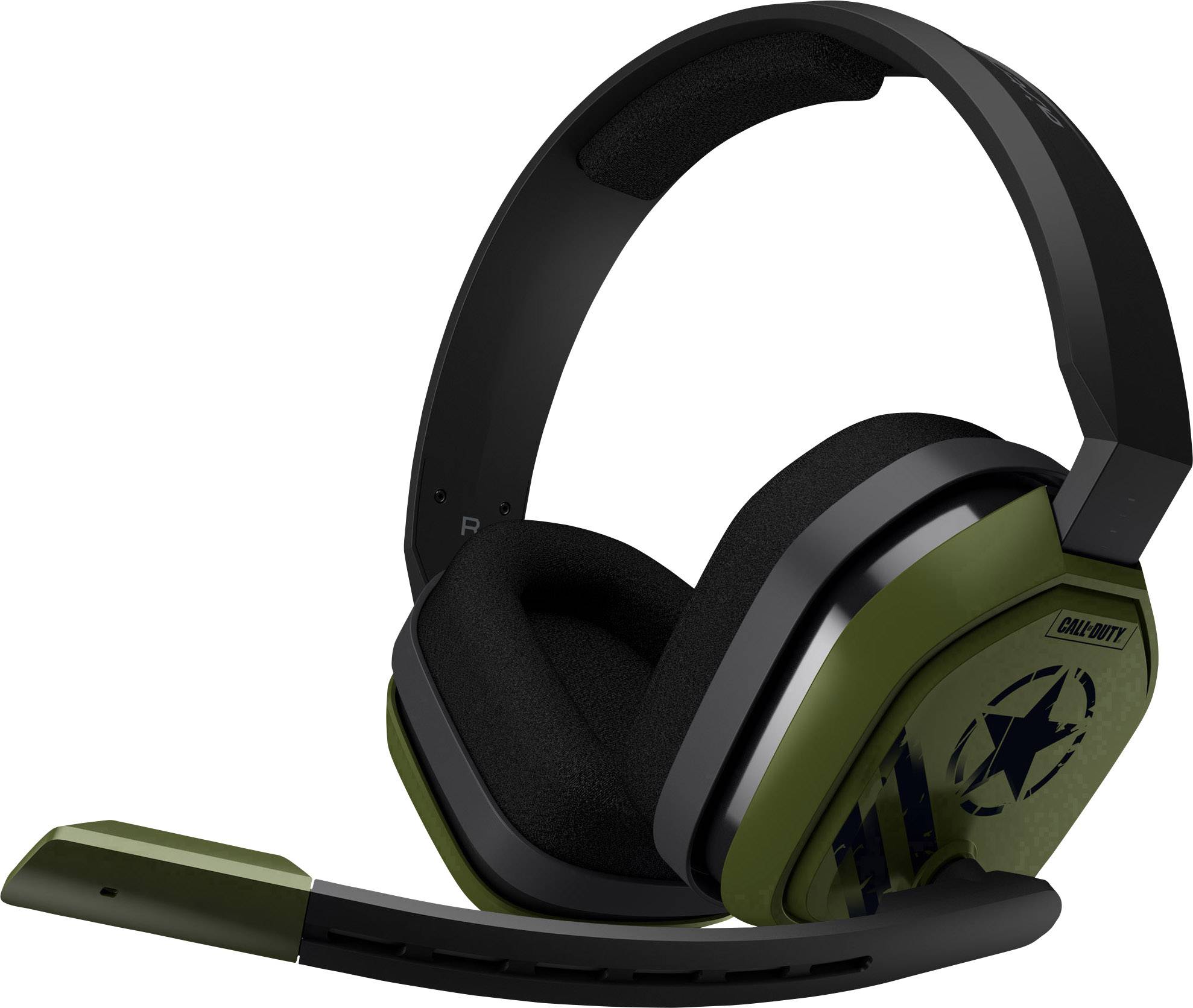 Astro A10 CallOfDuty Edition Over Ear Headset kabelgebunden Stereo Schwarz, Grün Mikrofon-Rauschunterdrückung Lautstärke-3
