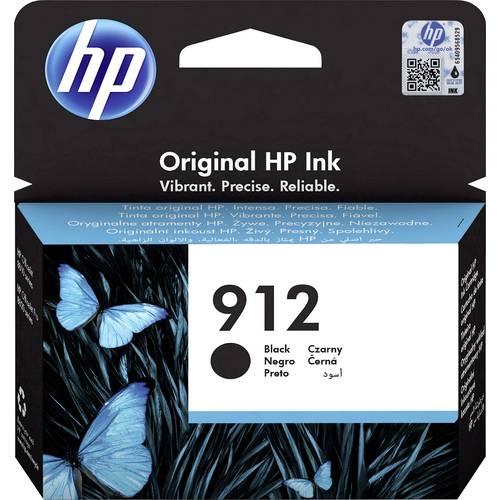 HP 912 Druckerpatrone Original Schwarz 3YL80AE Tinte