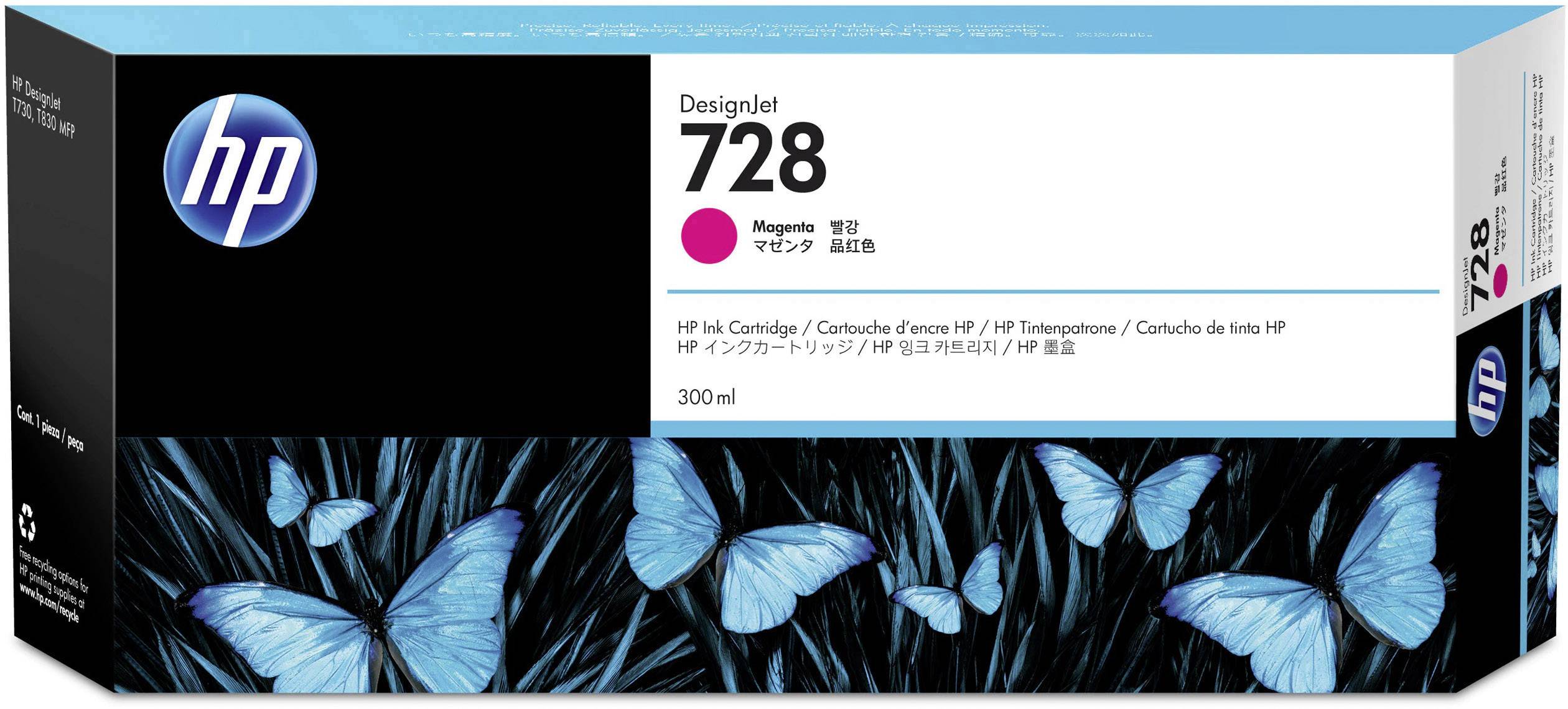 HP Druckerpatrone 728 Original Magenta 300 ml F9K16A 1 St.