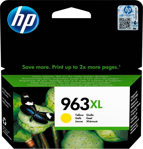 HP 963XL Druckerpatrone  Original Gelb 3JA29AE Tinte