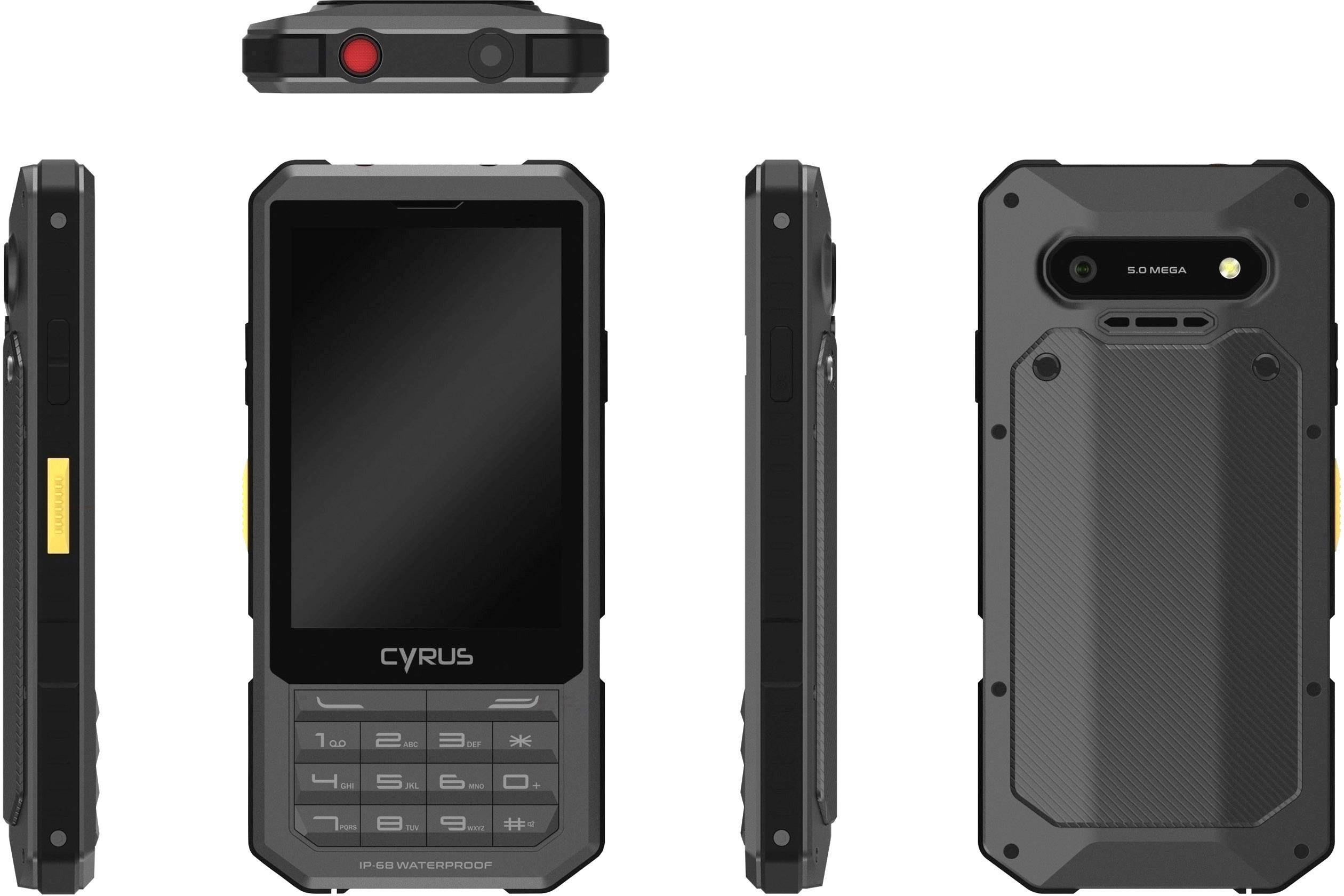 Cyrus CM 17 Hybrid - 4G Smartphone - Dual-SIM - RAM 1 GB / Internal Memory 8 GB - microSD slot - LCD-Anzeige-2