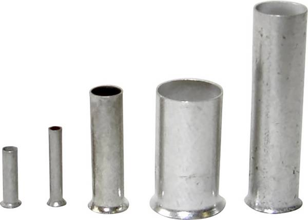 WKK Co 001407 Aderendhülse 0.14 mm² Unisoliert Kupfer 1000 St.