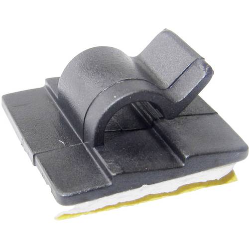 WKK 5541 Kabelclip selbstklebend 72320721 Bündel-Ø-Bereich 12 mm (max) Schwarz 1 St.