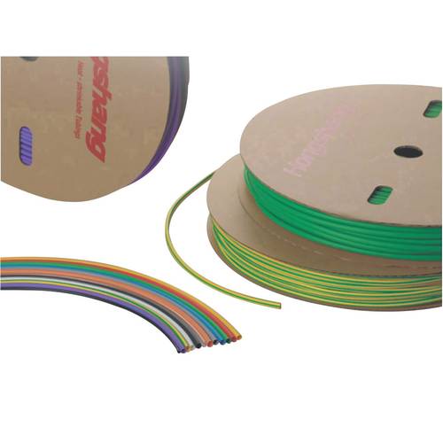 Hongshang ART002065 Schrumpfschlauch ohne Kleber Schwarz 3.20 mm 1.60 mm Schrumpfrate:2:1 Meterware