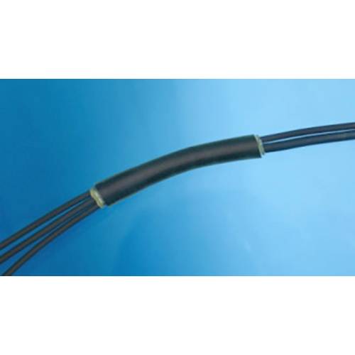 Hongshang ART000621 Schrumpfschlauch mit Kleber Transparent 9 mm 3 mm Schrumpfrate:3:1 Meterware