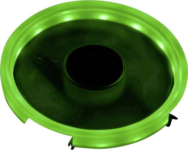 Raijintek IRIS 12 Rainbow RGB Orcus PWM PC-Gehäuse-Lüfter Schwarz, Transparent, RGB (B x H x T) 120 x 120 x 25 mm inkl. -1