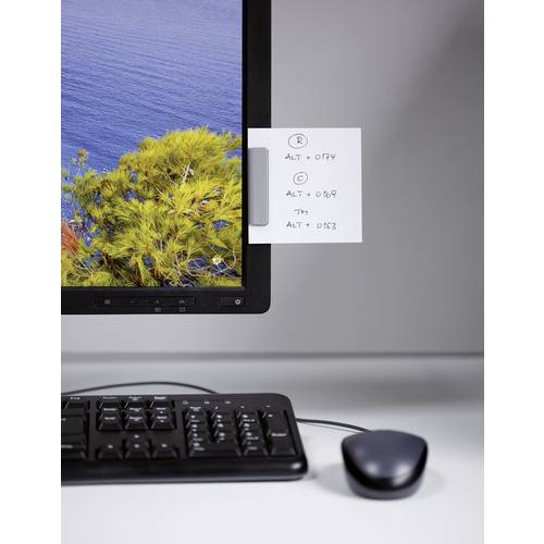 Durable Magnetclip Durafix Clip (B x H) 60 mm x 17 mm selbstklebend Silber N/A 10 St. 470923