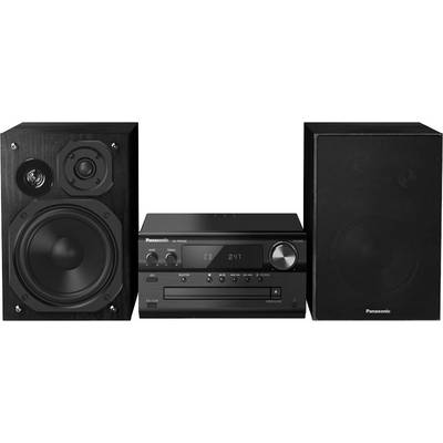 Panasonic SC-PMX94 Stereoanlage AUX, Bluetooth®, DAB+, CD, UKW, High-Resolution Audio 2 x 60 W Schwarz