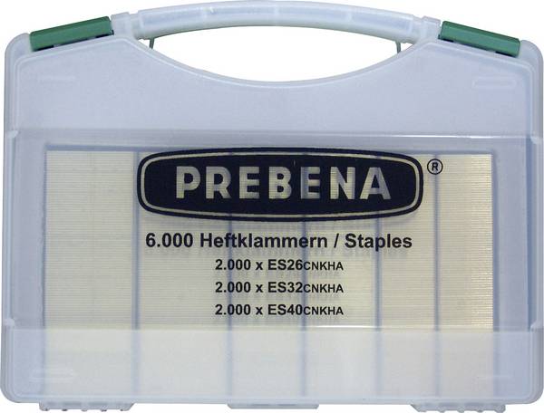 Prebena ES-Box Heftklammern-Set Typ ES 6000 St.