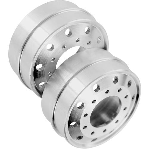 Veroma 1:16 LKW Felgen 19 mm Aluminium Euro-Optik 2 St.