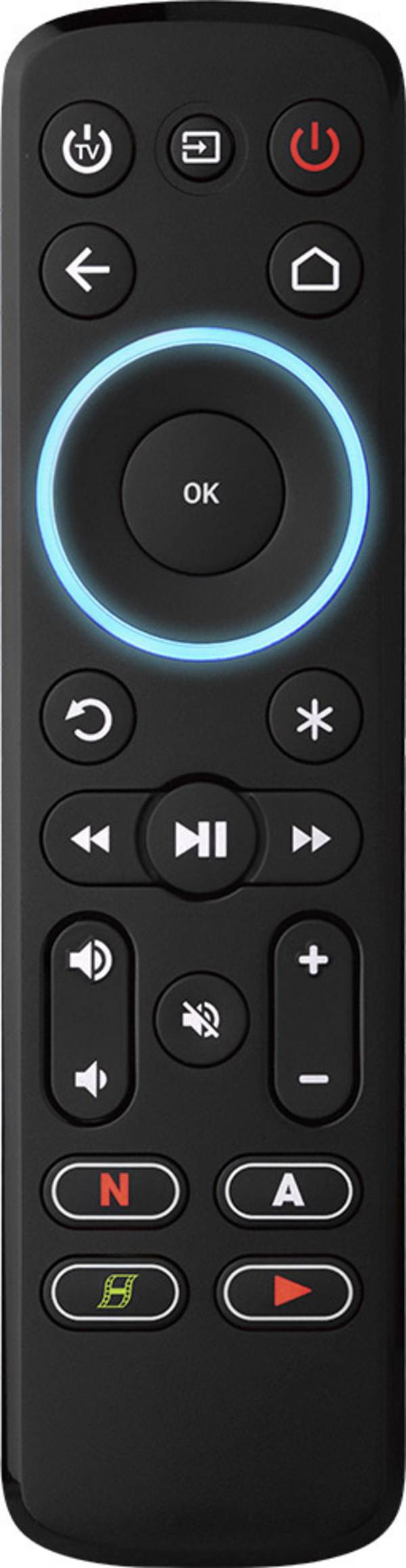 One For All Streamer Universal Fernbedienung Schwarz