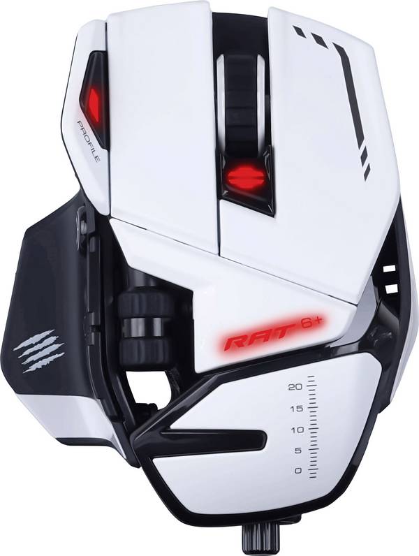 Mad Catz R.A.T.6+ - Maus - optisch - 11 Tasten